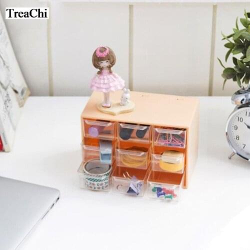 Transparent Drawer Drawer Type Jewelry Box Dresser Jewelry Shelf Hanging Type Finishing Box Jewelry Boxes
