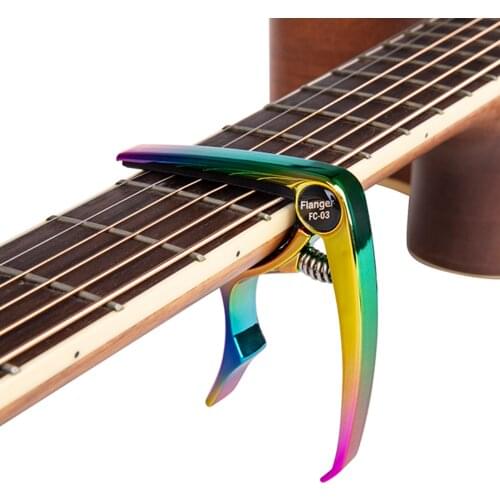 Universal Guitar Capo Adjustable Strength Alloy Ukulele Clip Acoustic Classic Guitar Capo Quick Change Clip For Guitar Accessory