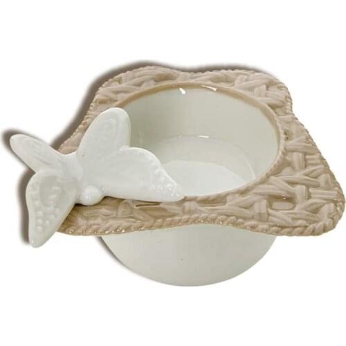 Vitale Lima Butterfly Candle Holder-Dimensions: 10,5 * 10,5 * 6 Cm
