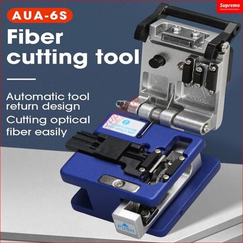High Precision Fiber cleaver AUA-6S Cable Cutting Knife FTTT Fiber Optic Knife Tools cutter Cleavers 16 surface blade