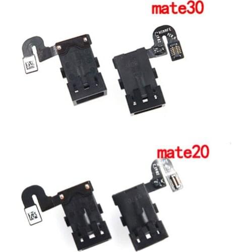 For Huawei Mate 20 Mate 30 Earphone Headphone Jack Audio Flex Cable Replacment Part