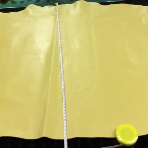 20 Pieces Of Genuine Leather Mild Yellow Real Sheep Skin Material For Shoes/ Luggage/ Handbag /Wallet Sheepskin Fabric