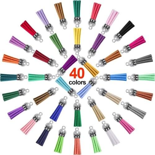 Hot Sale Bulk Leather Tassel Color Tassel Pendant Handmade DIY Craft Decoration Creative Gift