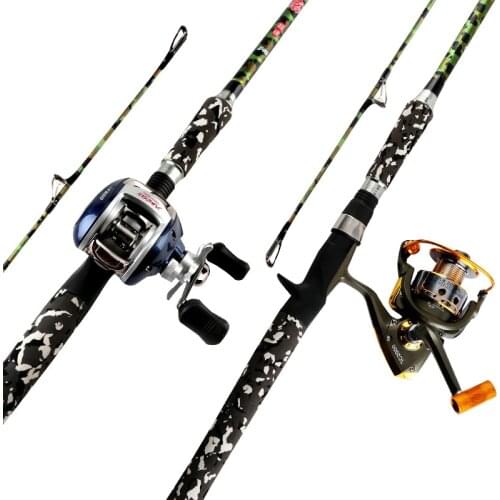 2.1m 2.4m High Carbon Casting Rod 10H Super Hard Light Weight Lure Pole Fishing Canne Black Fish Anchor Pesca Fishing Equipments