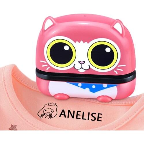 Baby Name Seal Custom Students Name Company Logo Clothes Waterproof Stamps Will Not Be Washed Off More Space More Characters