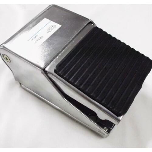 MVFA-240/MVFA-230 Foot Pressure Control 12mm Threaded Air Pneumatic Pedal Valve+8*5 fittings+muffler 1/8"