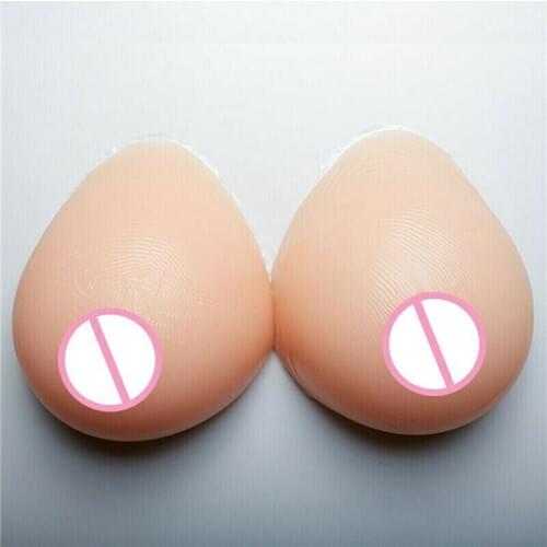 3200g Silicone Breast Self-adhesive High Quality Transgender Crossdresser Simulation Breast Woman Chest Enhancer Free Shipping