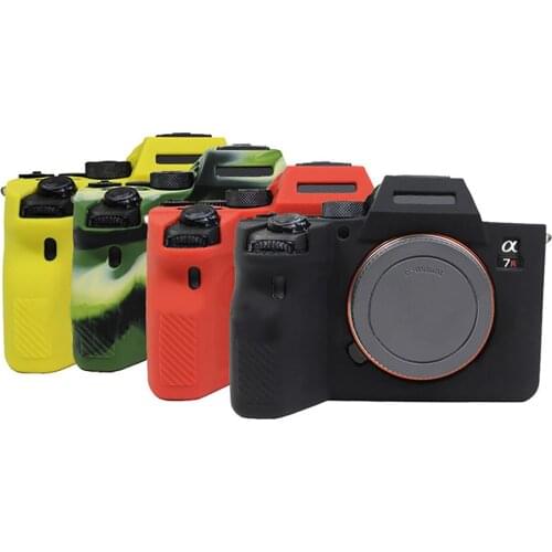 Silicone Protective Housing Case for Sony A74 A7M4 A7R4 Camera Frame Shockproof Cover for Sony A74 A7M4 A7R4 Accessories
