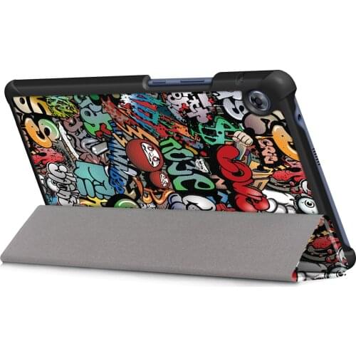 Ultra Slim Case for Huawei MatePad T8 8.0 Inches Kobe2-L03 PU Leather Magnetic Folding Stand Cover for Huawei MatePad Kobe2-L09