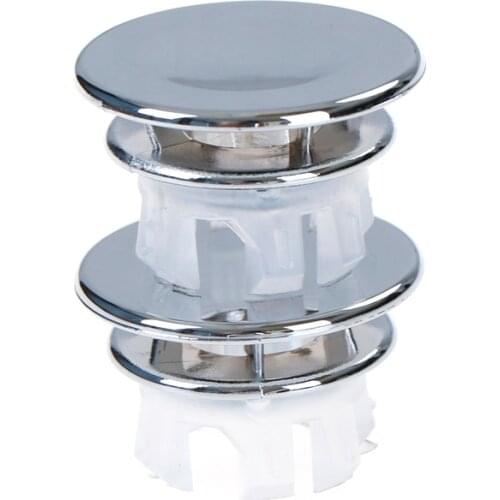 2pcs/lot Basin Sink Round Overflow Cover Ring Insert Replacement Tidy Chrome Trim Bathroom Accessories
