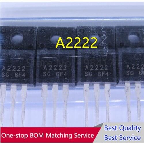 2SA2222 2SC6144 A2222 C6144 TO-220F (10PCS/lot) Special offer