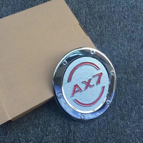 ABS plating fuel tank cover fit for DFM DONGFENG FENGSHEN AX7 protective refit decorative stickers