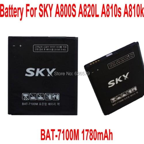1780mAh BAT-7100M Battery for PANTECH & SKY Vega LTE M IM-A800S A800S A820L A810s A810k Batterie Bateria Batterij ACCU AKKU