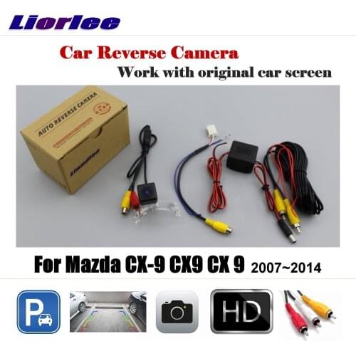 Car Rearview Parking Camera For Mazda CX-9 CX9 CX 9 2007~2014 Display / HD CCD Rear View Backup Back CAM