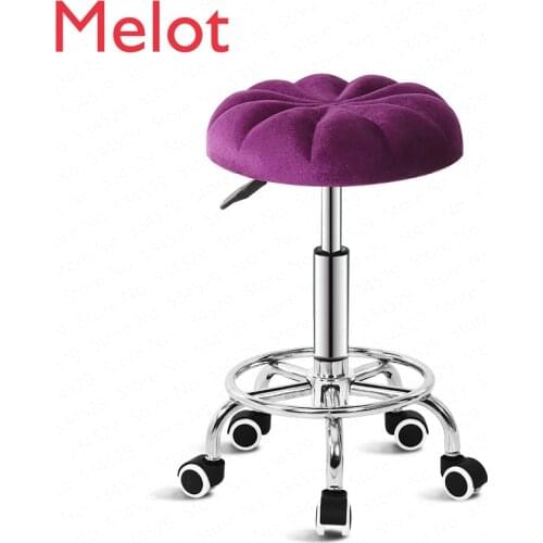 Bar Chair Lift Beauty Chair Home Bar Bar Stool Nordic Wrought Iron Bar Chair European Minimalist Rotating Pulley Stool Dotomy