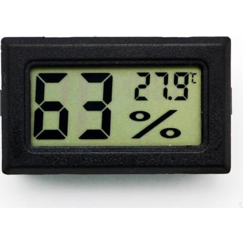 Accurate Digital Cigar Cigarette Accurate Hygrometer LCD Humidor Humidity Hygrometer Thermometer Temperature Tester For Cohiba