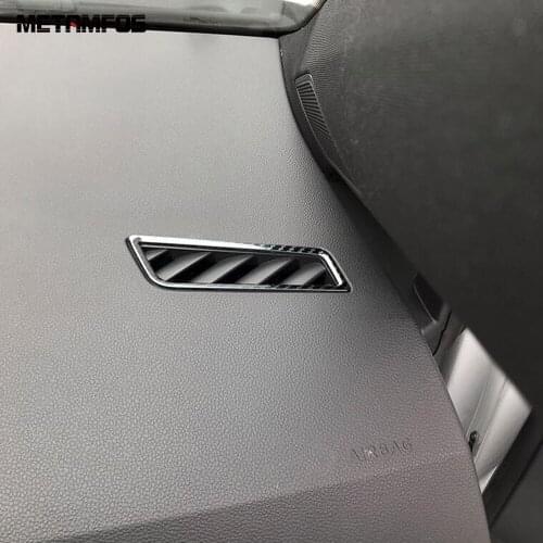 For Volkswagen Golf MK8 Pro R 2021 2022 Front Air Flow Vent Outlet Cover Trim Decoration Sticker Inner Accessories Car Styling
