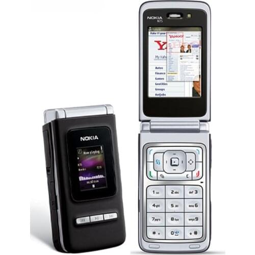 N75 100% Original Unlocked Nokia N75 Flip 2.4' inch GSM 3G Symbian 9.1 mobile phone with Bluetooth FM Radio free shipping