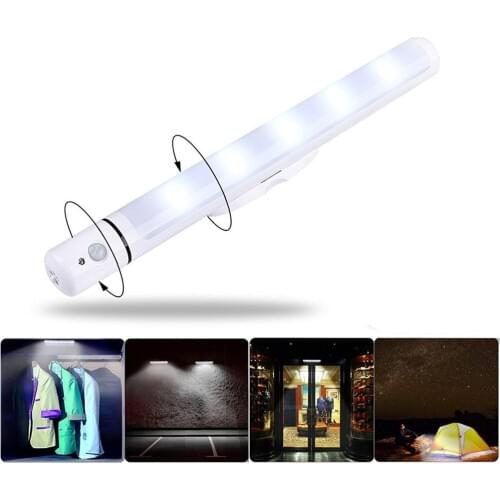Novelty Night Light PIR Motion Sensor LED Night Light Wardrobe Cabinet Closet Night Lamp Kids Bedroom Decor Light Battery Power