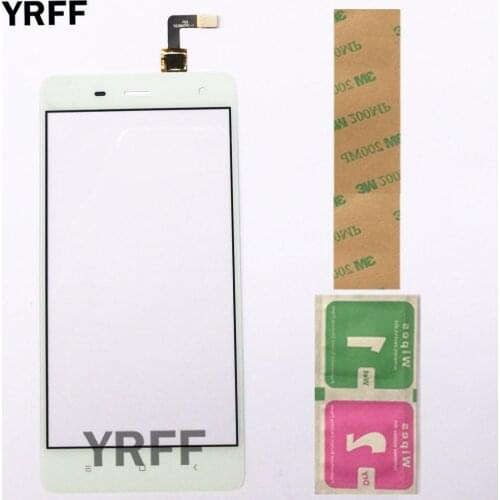 Phone Touch Screen For Xiaomi 4 mi4 mi 4 Glass Front Touch Screen Sensor Repair Panel Mobile Accessory 3M Glue
