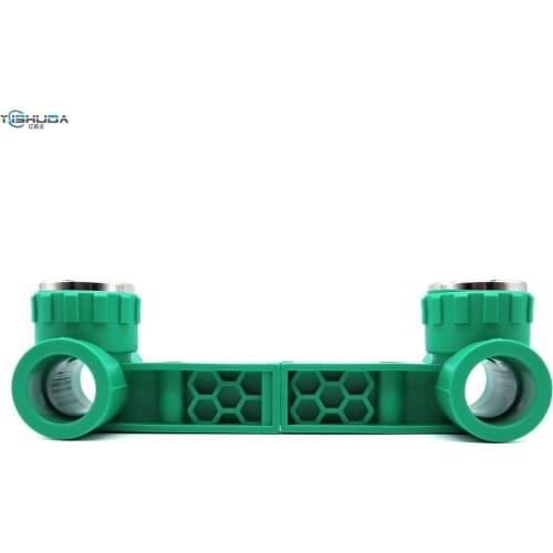 SONGZHI ppr water pipe fittings General 4′20 6′25 decorative household split double internal teeth tee