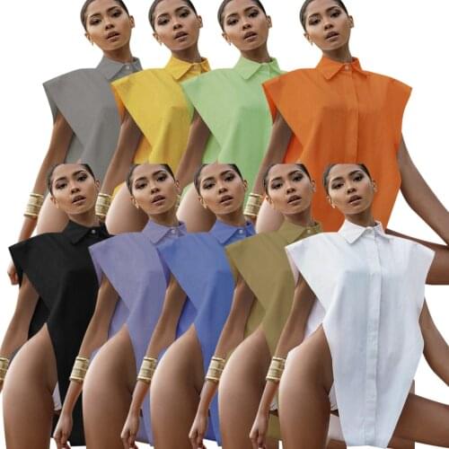 Szmivo White Blouses