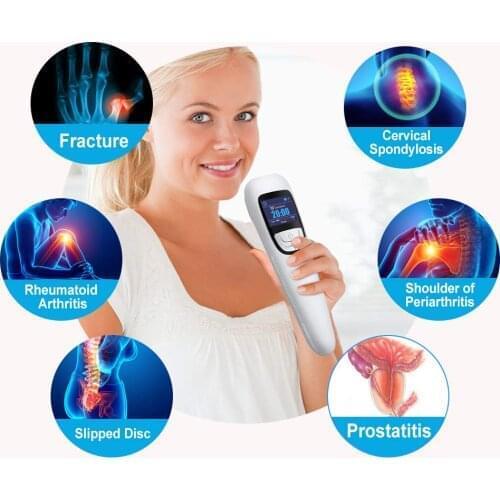 Laser Therapist Recommend Cold Laser Red Light Therapy Device Handy Cure Laser Relief Throbbing Pain Sore Arm Bad Neck Headache