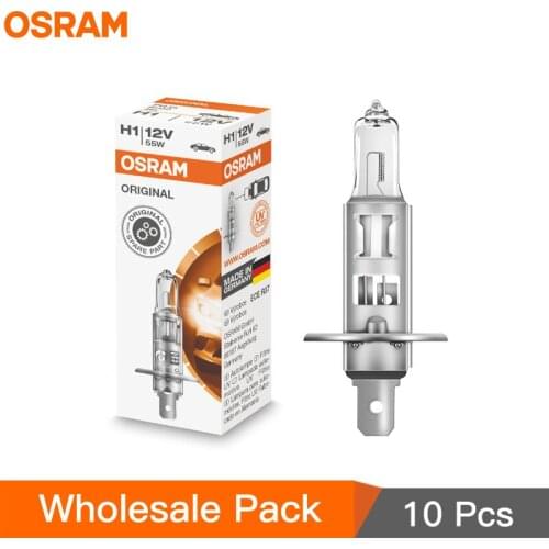 10pcs OSRAM H1 12V 55W P14.5s 3200K 64150 Original Bulb Standard Headlight Halogen Auto Lamp Fog Light OEM Germany Wholesale