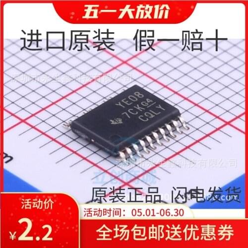 100% New&original | TXB0108PWR TXB0108PW TXB0108 YE08 TSSOP-20 IC In Stock