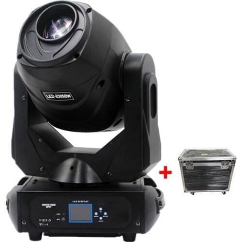 4pcs + Flycase High Power Led BSW Lyre 230w Led Moving Head Spot DMX Stage Light Motorized Auto Focus Gobo Moving Head For DJ