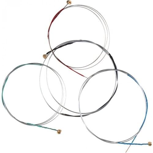 4pcs/set Durable Violin Strings E-A-D-G Steel a Set Violino String Core Nickel Violin Musical Instrument Parts Accessories