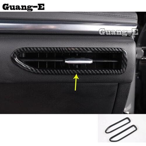 Car Styling Inner Garnish Cover Detector Trim Front Air Conditioning Outlet Vent Frame For Hyundai Sonata 10Th DN8 2020 2021
