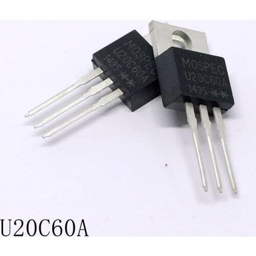 Fast Recovery Rectifiers U20C60A STTH2003CT STTH3002CT STTH1620CT ESAC92M-02 FRP2020CC F16C20A TO-220 10pcs/lots new in stock