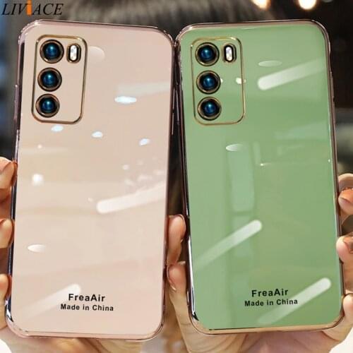 Ins Luxury Plating Silicone Phone Case On For Xiaomi Poco M3 X3 Nfc F3 X2 F2 M2 Pro Gold Bumper Soft Back Cover