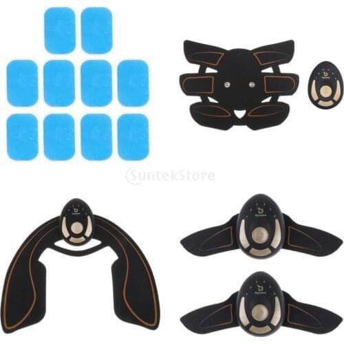 EMS Muscle Stimulator Hip Trainer ABS Fitness Buttocks Butt Lifting Buttock Toner Trainer Slimming Massager Massage Unisex