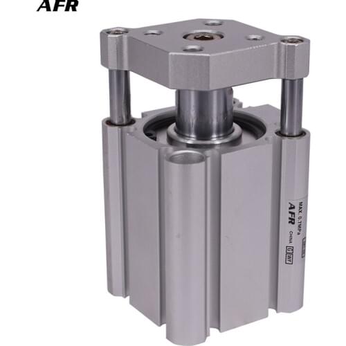 Compact cylinder guide rod type bore 40mm CDQMB40-30 CDQMB40-35 CDQMB40-40 CDQMB40-45 CDQMB40-50 Pneumatic Thin Air Cylinder