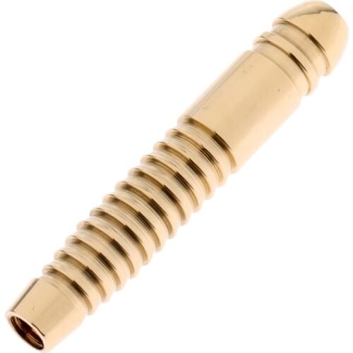 1Pcs 16 Grams Copper Dart Shaft Barrels for Soft and Steel Tip Darts Gold