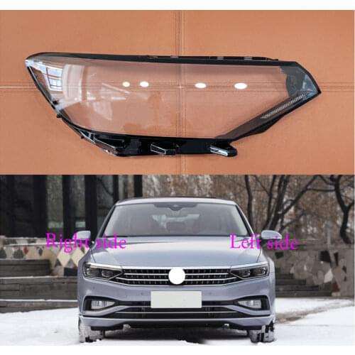 For Volkswagen VW Passat B8 .5/ Magotan 2020 2021 Headlight Shell Lamp Shade Transparent Cover Headlight Glass Headlamp Cover