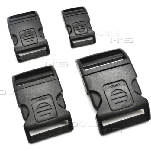 Plastic Self-locking & Arched Switch Buckle for Backpack Straps Camping Bags