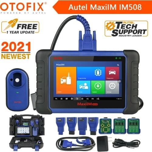 Autel OTOFIX MaxiIM IM508 Automotive Key Programmer OBD2 Car Diagnostic Scan Tool All System Diagnosis XP200 Key Programming
