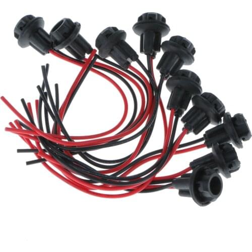 Holder Connector Plate Socket Bulb T10 Dash Car 10 Motorcycles