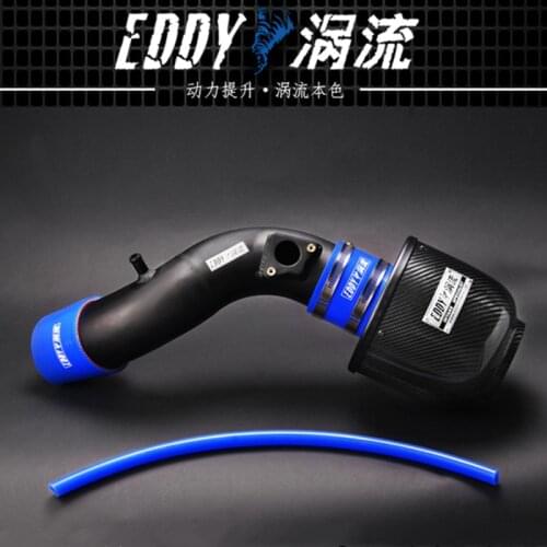 EDDY Intake System Air Intake Pipe & Carbon Fiber Air Filter for Honda Odyssey 2.4L 2008-2013 Car Engine Parts