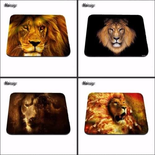 High Quality Hot lion cool Mouse Pad With NO Edge Locking for Internet Game and Office Use Rectangular Gaming Mouse Pad