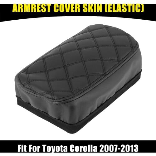 X Autohaux Armrest Cover Pad Center Console Cover Replacement for Toyota Corolla 2007-2013