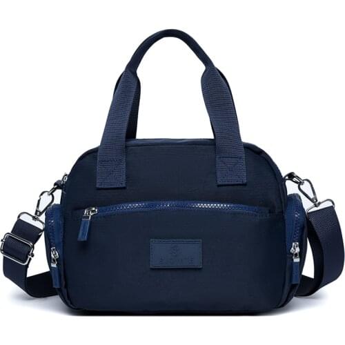 Women Fashion Nylon Crossbody Handbags Travel Top Handle Tote Messenger Bags Shoulder Bag