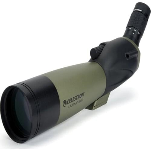 Celestron 66X Ultima 100 Spotting Scope 22 to 66x100mm Zoom Eyepiece Multi Coated Bak-4 Optics for Bird Watching Wildlife