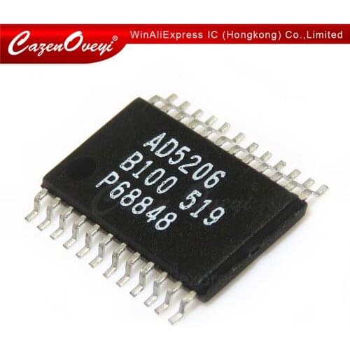 1pcs/lot AD5206BRUZ10 AD5206BRUZ AD5206B100 AD5206 TSSOP-24 In Stock