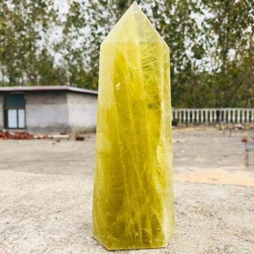 1pcs Natural Dream Topaz Obelisk Quartz Tower Crystal Point Healing