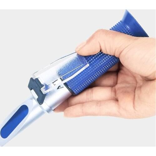 Brix 0-90% milk Fruit sweetness meter Tester Handheld refractometer Automatic temperate compensation