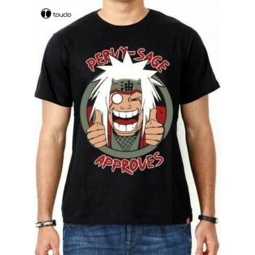 Pervy Sage Approves Jiraiya From Funny Meme Anime Black T-Shirt S-3Xl Tee Shirt